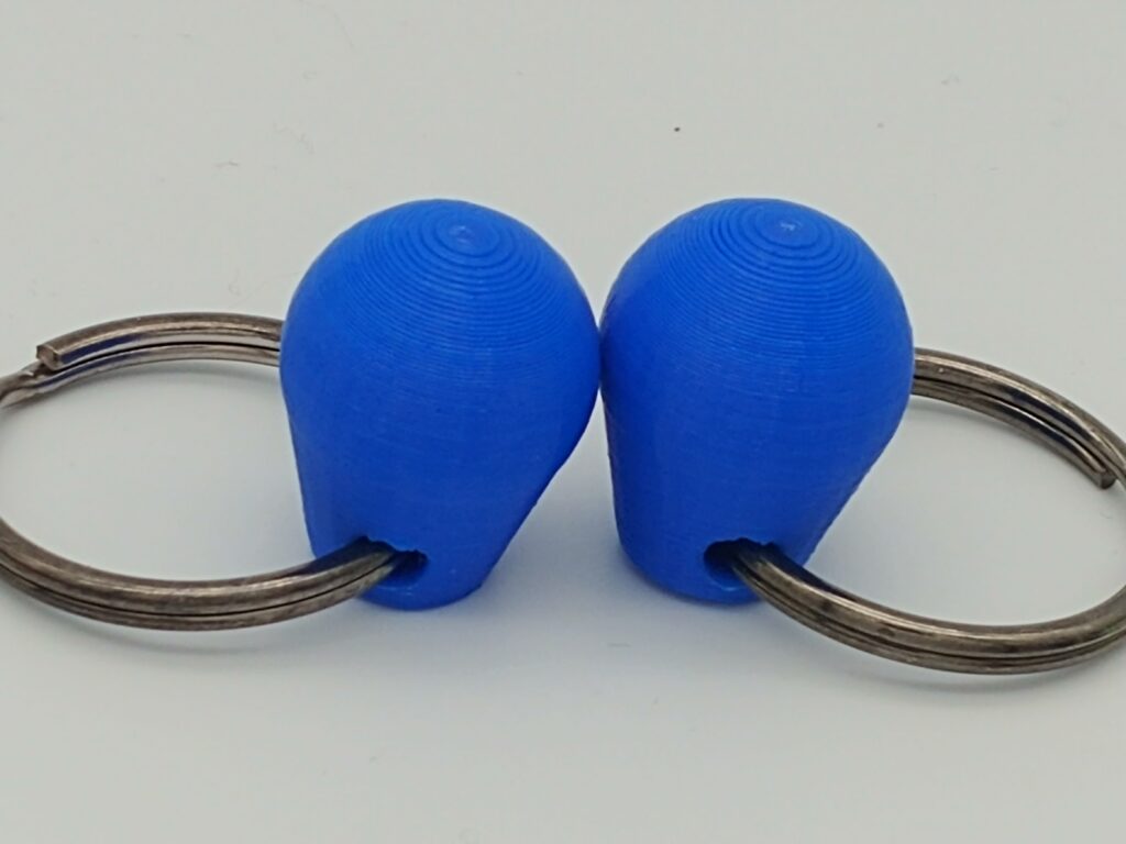 dark blue PETG Ryker key holder